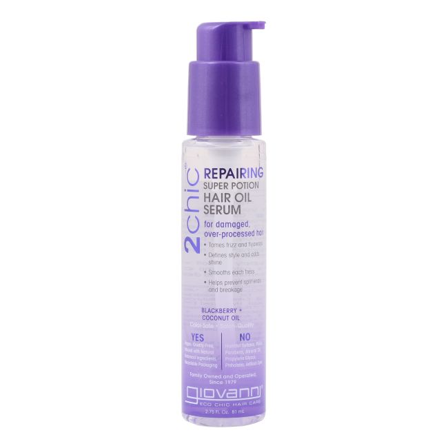 GIOVANNI 2CHIC REPAIRING plaukų aliejus arba serumas, 81 ml