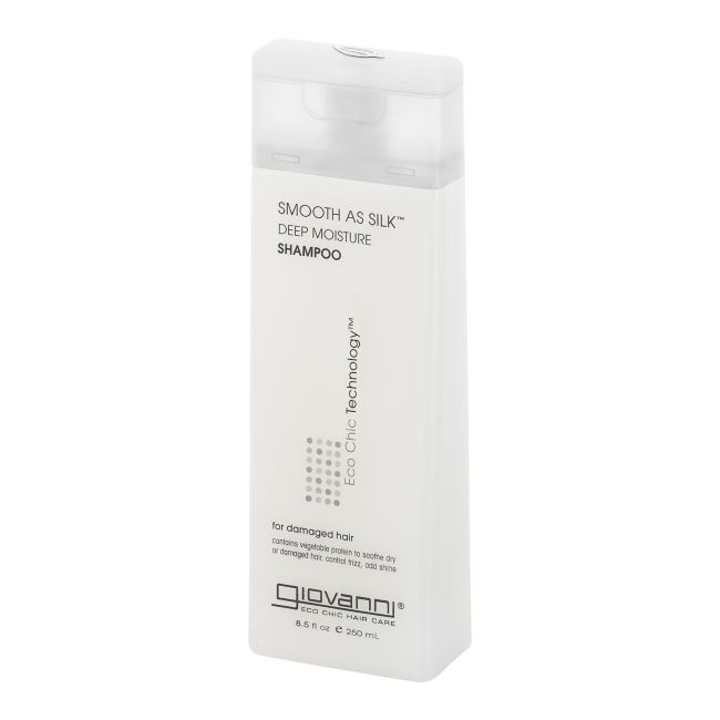 GIOVANNI SMOOTH AS SILK plaukų šampūnas, 250 ml