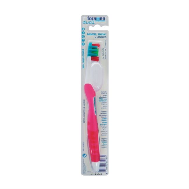 FORAMEN DUAL SOFT dantų šepetėlis