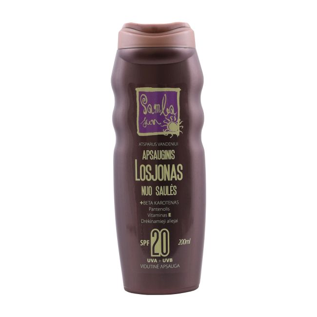 SAMBA SUN SPF20 apsauginis kūno losjonas, 200 ml