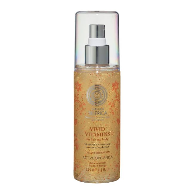 NATURA SIBERICA VIVID VITAMINS daugiafunkcis plaukų ir kūno purškiklis, 125 ml