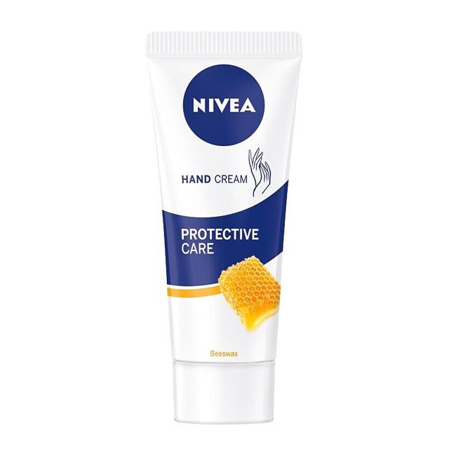 NIVEA PROTECTIVE CARE BEESWAX rankų kremas, 75 ml