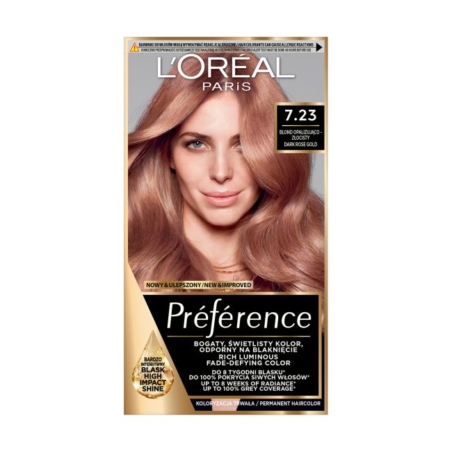 L'OREAL PREFERENCE plaukų dažai