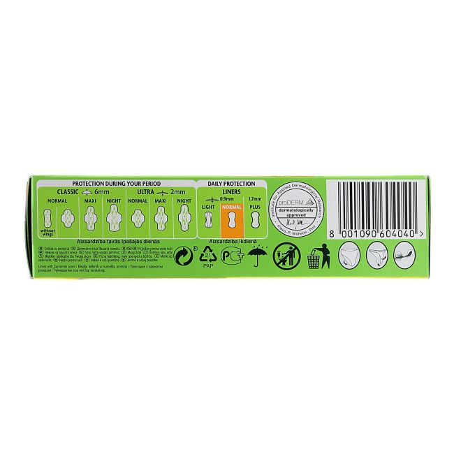 NATURELLA CAMOMILE ECONOMY higieniniai įklotai (52 vnt.)