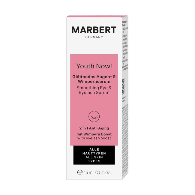MARBERT YOUTHNOW paakių ir blakstienų serumas, 15 ml