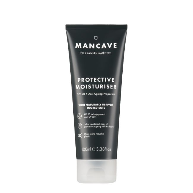 MAN CAVE PROTECTIVE SPF20 & ANT- AGING veido drėkiklis, 100 ml
