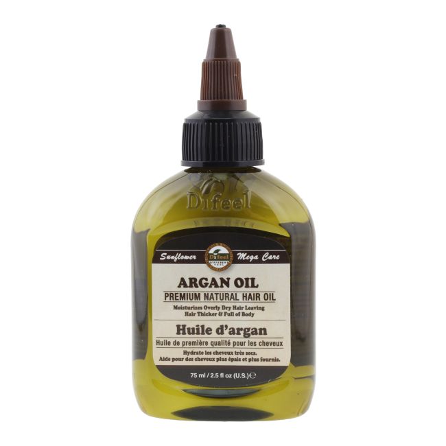 DIFEEL PREMIUM NATURAL ARGAN OIL plaukų aliejus, 75 ml