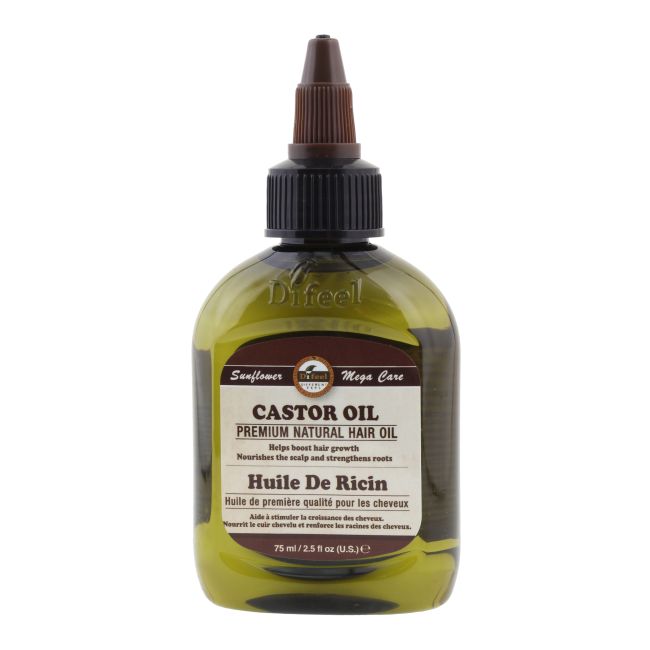 DIFEEL PREMIUM NATURAL CASTOR OIL plaukų aliejus, 75 ml