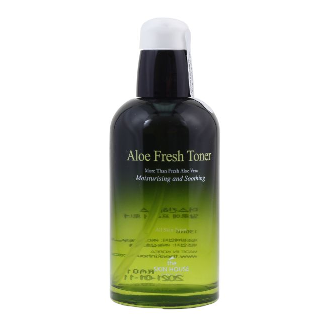THE SKIN HOUSE ALOE FRESH TONER veido skystis, 130 ml