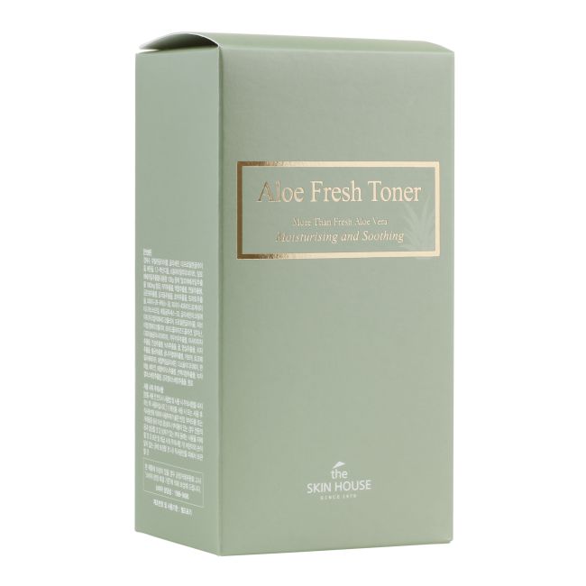 THE SKIN HOUSE ALOE FRESH TONER veido skystis, 130 ml
