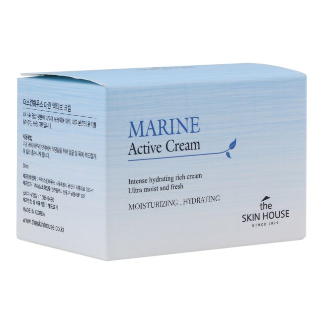 THE SKIN HOUSE MARINE ACTIVE veido kremas, 50 ml