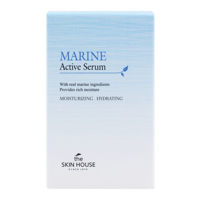 THE SKIN HOUSE MARINE ACTIVE veido serumas, 50 ml