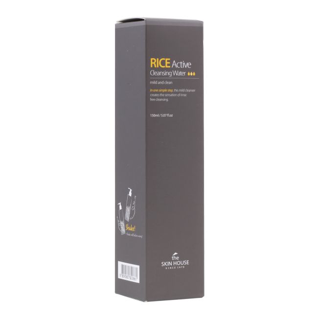 THE SKIN HOUSE RICE ACTIVE ESSENCE valomasis veido vanduo, 150 ml