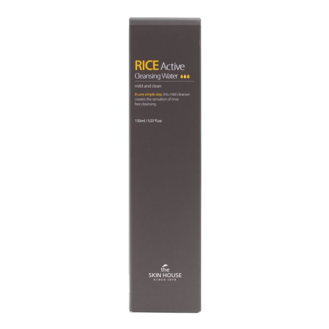 THE SKIN HOUSE RICE ACTIVE ESSENCE valomasis veido vanduo, 150 ml