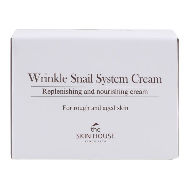 THE SKIN HOUSE WRINKLE SNAIL SYSTEM veido kremas, 100 ml