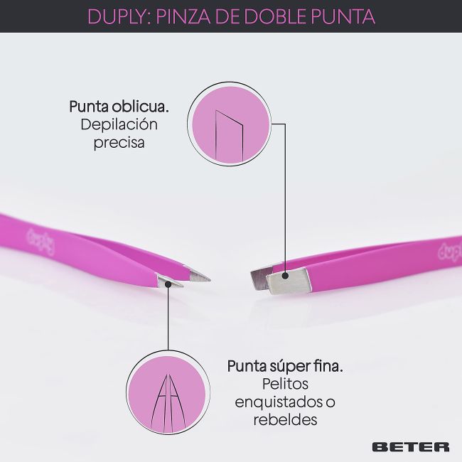 BETER BEAUTY CARE DUPLY pincetas