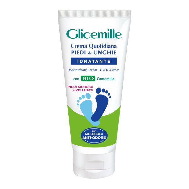 GLICEMILLE MOISTURIZING pėdų ir kojų nagų kremas, 100 ml