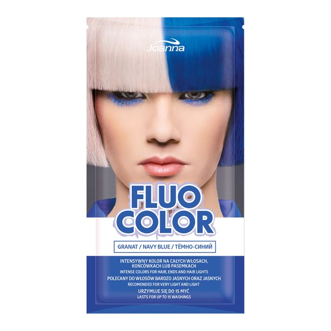 JOANNA FLUO COLOR dažomasis plaukų šampūnas, 35 g