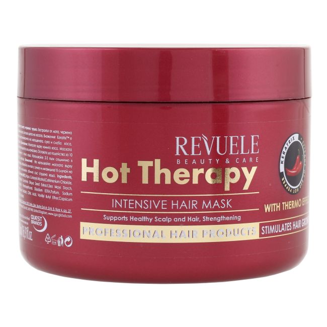 REVUELE HOT THERAPY plaukų kaukė, 500 ml