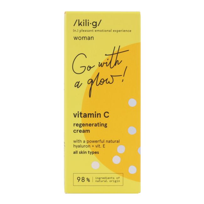 KILIG WOMAN VITAMIN C atkuriamasis kremas, 50 ml