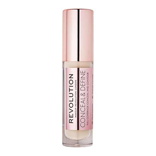 MAKEUP REVOLUTION CONCEAL & DEFINE maskuojamoji priemonė, 4 g
