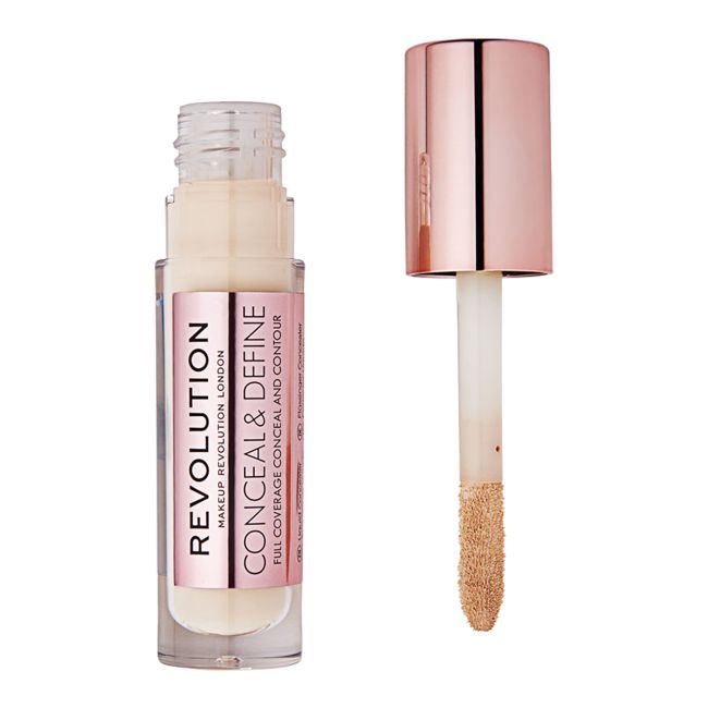 MAKEUP REVOLUTION CONCEAL & DEFINE maskuojamoji priemonė, 4 g