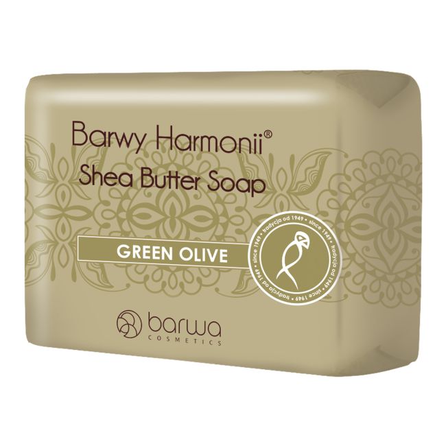 BARWY HARMONII SHEA BUTTER GREEN OLIVE muilas, 190 g
