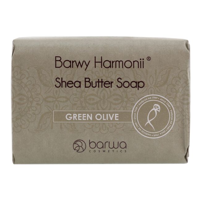 BARWY HARMONII SHEA BUTTER GREEN OLIVE muilas, 190 g