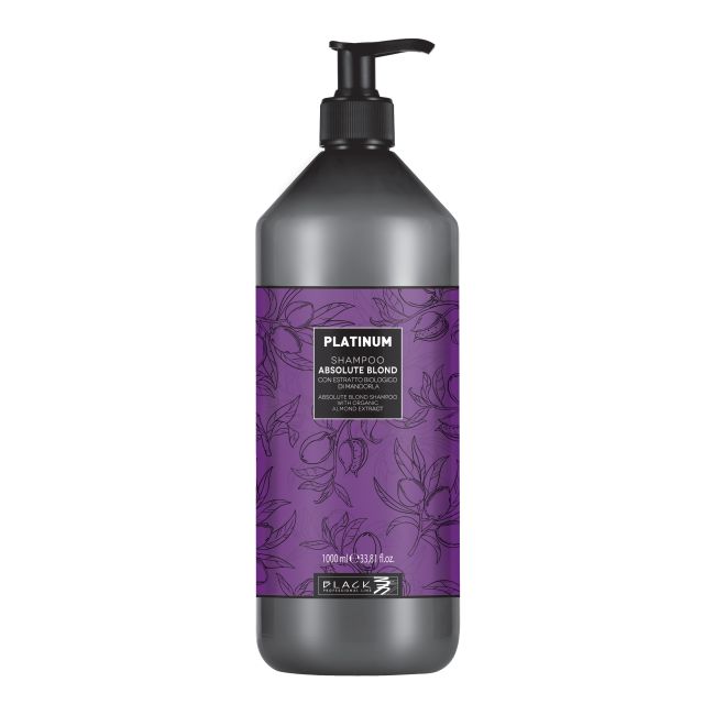 BLACK PLATINUM ABSOLUTE BLOND plaukų šampūnas, 1000 ml