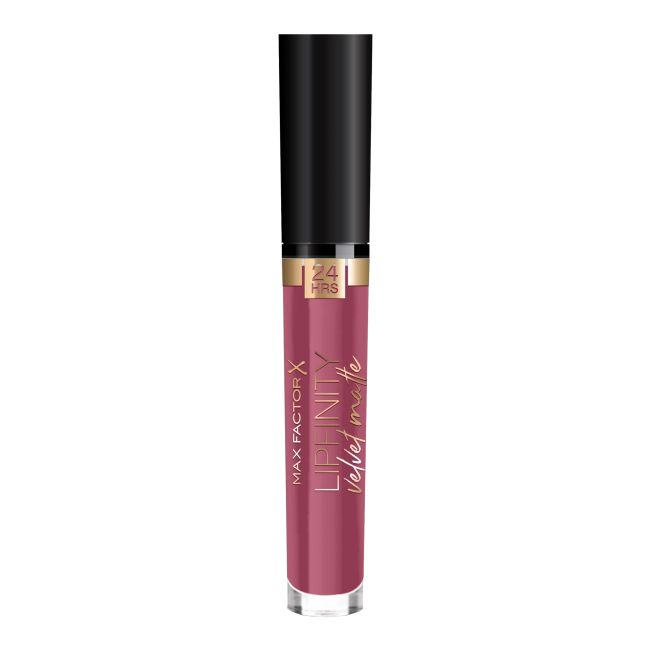 MAX FACTOR LIPFINITY VELVET MATTE skysti lūpų dažai, 3,5 ml