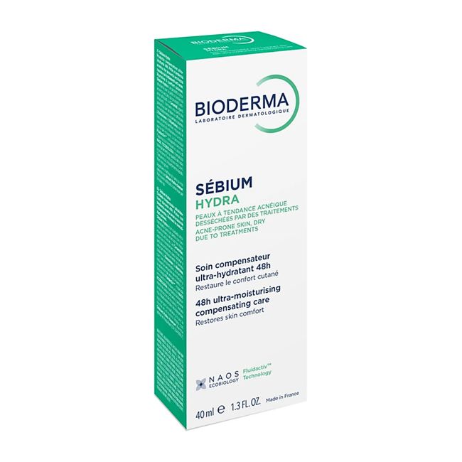 BIODERMA SEBIUM HYDRA veido kremas, 40 ml