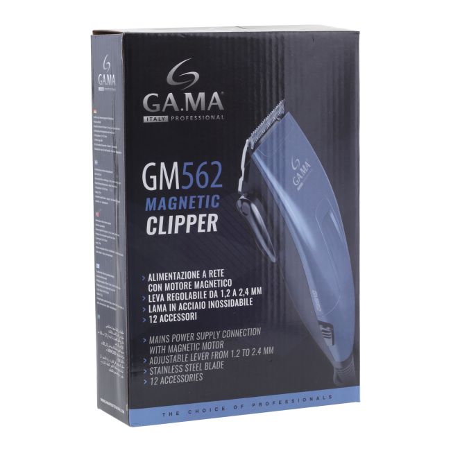 GA.MA GM562 MAGNETIC CLIPPER plaukų kirpimo mašinėlė