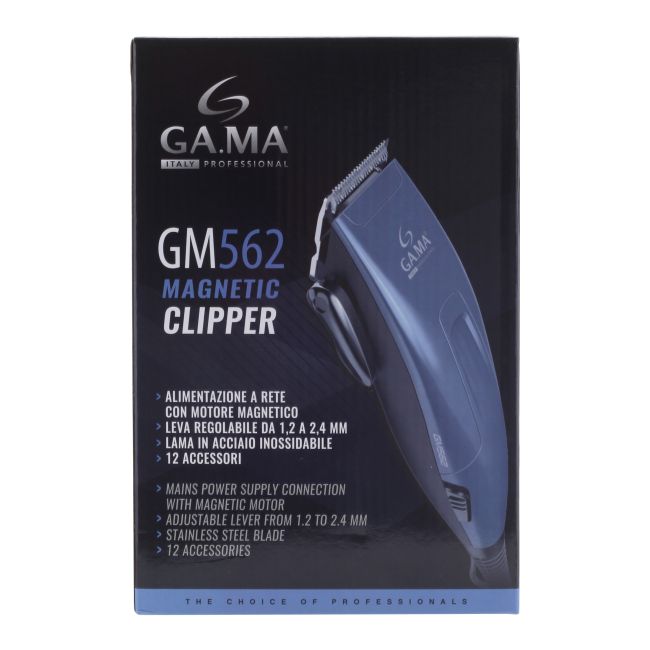 GA.MA GM562 MAGNETIC CLIPPER plaukų kirpimo mašinėlė