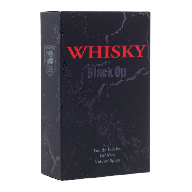 EVAFLOR WHISKY BLACK OP tualetinis vyrų vanduo, 100 ml