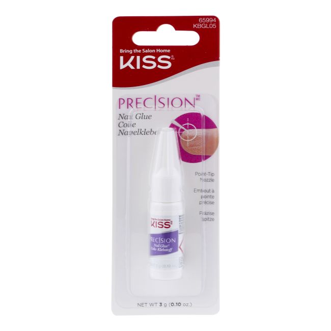 KISS PRECISION nagų klijai, 3 g