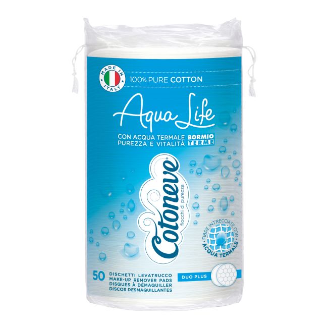 COTONEVE AQUA LIFE vatos lapeliai (50 vnt.)