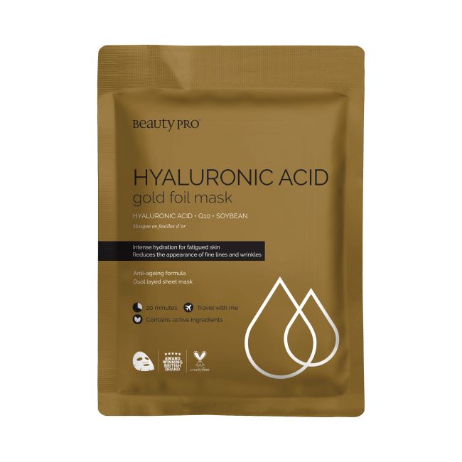 BEAUTY PRO HYALURONIC ACID HYDRATING veido kaukė
