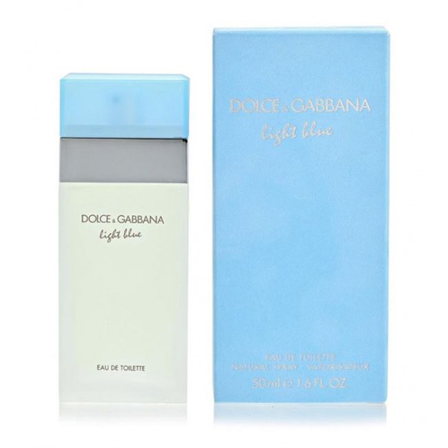 DOLCE & GABBANA tualetinis vanduo moterims "Light blue", 50 ml