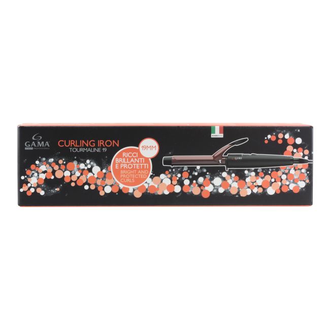 GA.MA CURLING IRON TOURMALINE 19 plaukų garbanojimo žnyplės