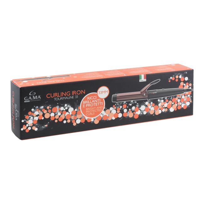 GA.MA CURLING IRON TOURMALINE 33 plaukų garbanojimo žnyplės