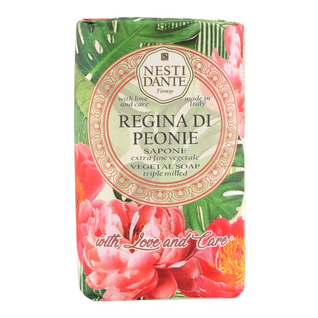 NESTI DANTE WITH LOVE & CARE REGINA REGINA DI PEONIE muilas, 250 g