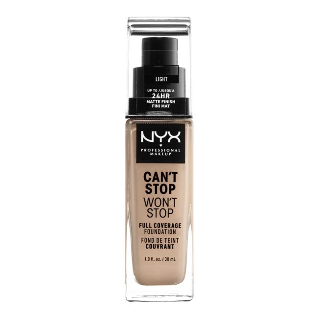 NYX PROFESSIONAL MAKEUP CAN'T STOP WON'T STOP makiažo bazė, 30 ml