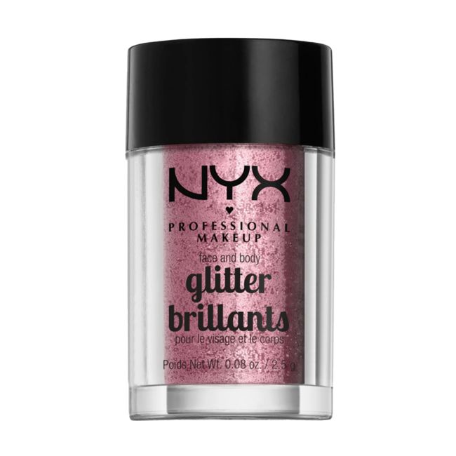 NYX PROFESSIONAL MAKEUP GLITTER BRILLANTS veido ir kūno blizgis, 2,5 g