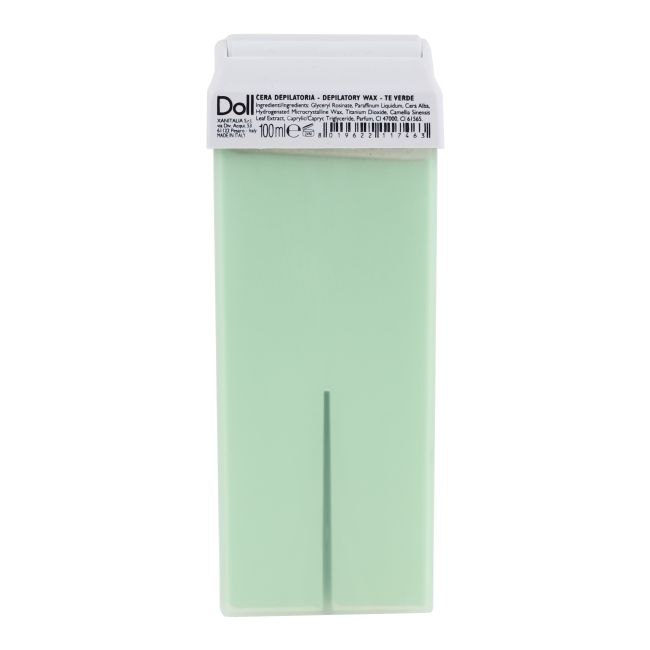 DOLL TE VERDE depiliacinis vaškas su rutuliniu aplikatoriumi, 100 ml