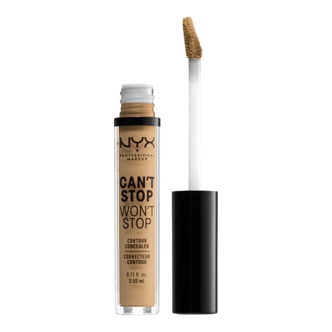 NYX PROFESSIONAL MAKEUP CAN'T STOP WON'T STOP maskuojamoji priemonė, 3,5 ml
