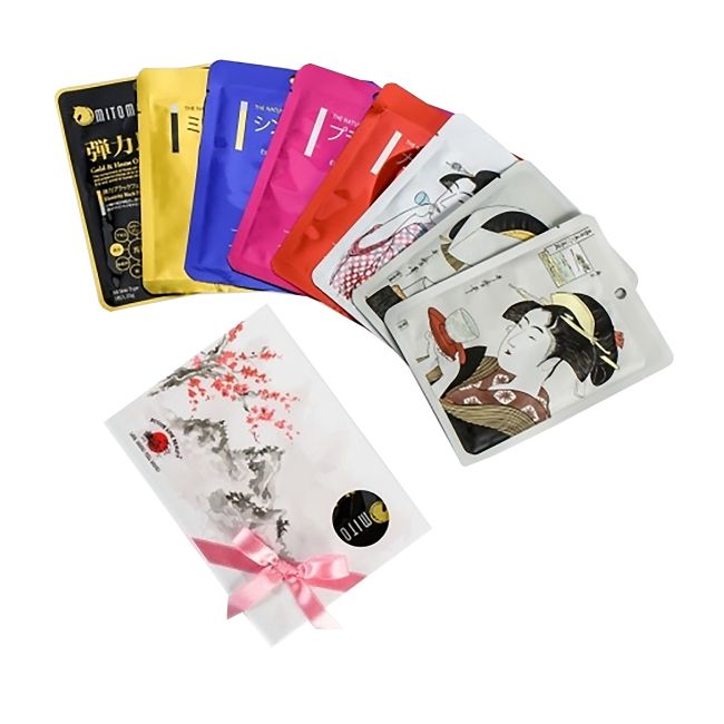 MITOMO JAPAN BEAUTY BOX veido kaukių rinkinys