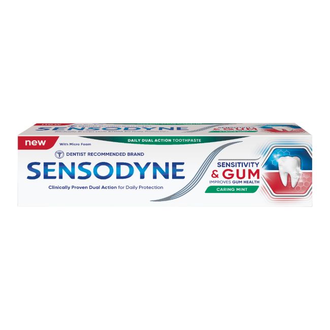 SENSODYNE SENSITIVITY & GUM dantų pasta, 75 ml