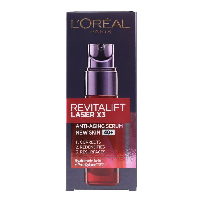 L'OREAL REVITALIFT LASER X 3 veido serumas, 30 ml
