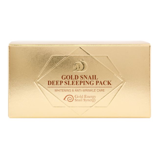 GOLD ENERGY SNAIL SYNERGY GOLD SNAIL DEEP SLEEPING veido kaukė, 100 ml