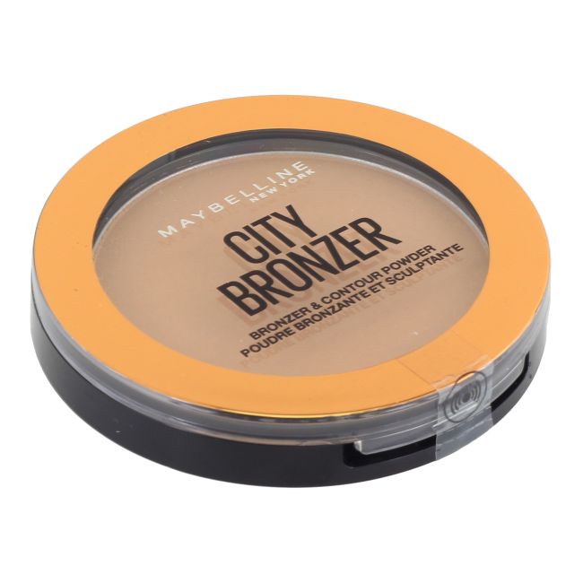 MAYBELLINE CITY BRONZER bronzinė veido bruožų modeliavimo pudra, 8 g